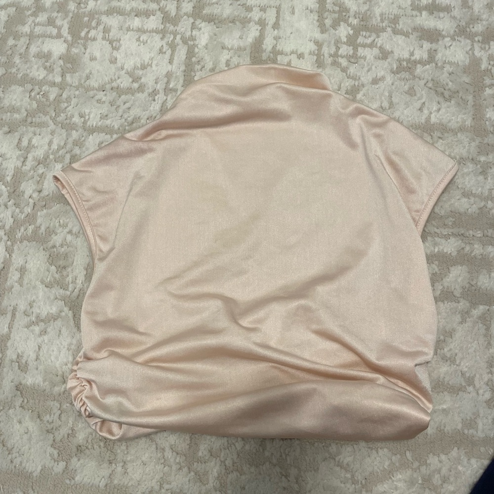 Silky Blush Pink Top